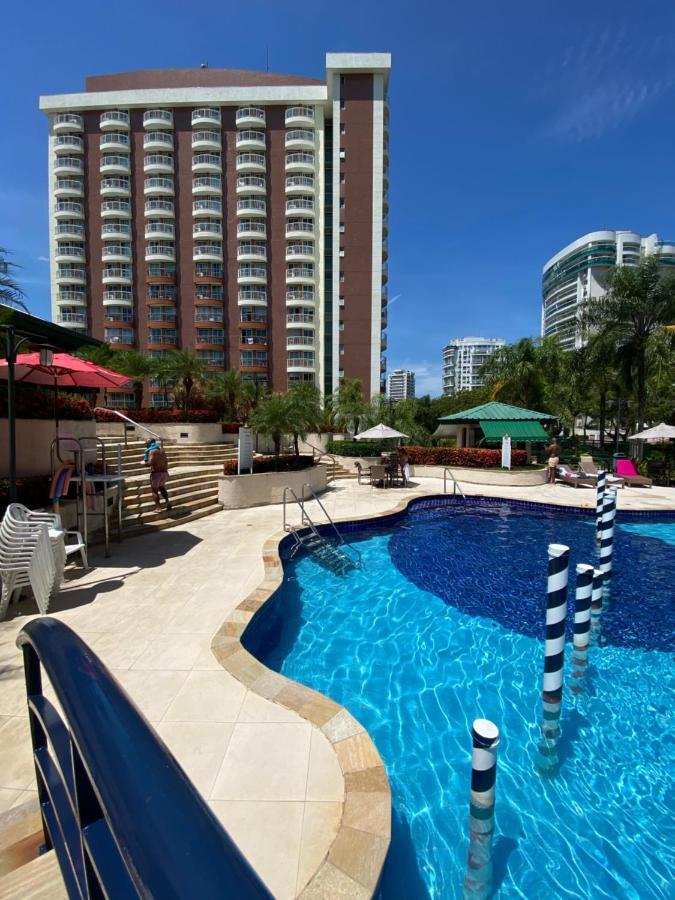Barra Da Tijuca - 9 - Flat Premium Com Cozinha, Fogao Cooktop, Geladeira Grande, Smart Tv Grande, Lindo E Muitissimo Confortavel, Balsa Para A Praia Gratis E Estacionamento Gratuito Rio de Janeiro Eksteriør billede
